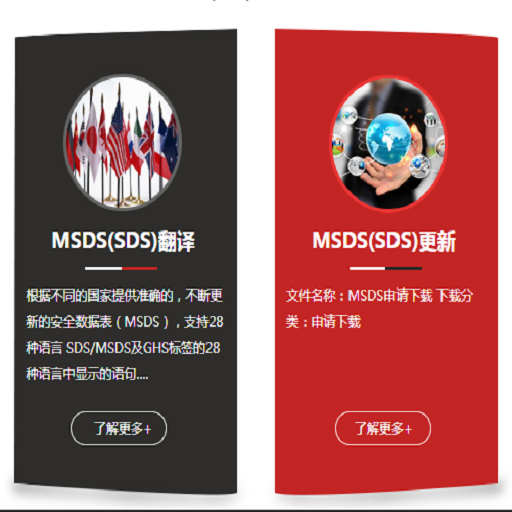 SDS/MSDS翻譯